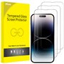 JETech Protection d'Écran à Couverture Complète pour iPhone 14 Pro Max 6