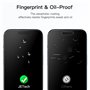 JETech Protection d'Écran à Couverture Complète pour iPhone 14 Pro Max 6,7 Pouces, Integrale Film en Verre Trempé 9H Compatible 