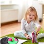 Jeu de Balles Lancer et Attraper, Jeu de Pagaies,Raquette de Plage, 2 Palettes et 1 Balle,Jeu de balle velcro pour Party Jardin 