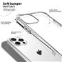 Housse Etui en Transparent Silicone TPU Souple [Bumper avec Coins Renforcés]