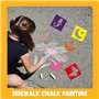 Lot de 12 pochoirs animaux – Grands pochoirs pour enfants de 4 à 8 ans, comprend des formes de canard, chat, vache, oiseau – Par