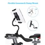 Support Guidon Tablette Col de Cygne, Oilacn Porte Tablette Velo Elliptique Home Trainer Tapis de Course, Fixation Vélo Interieu
