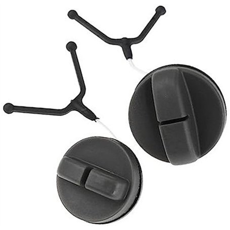 XEBRAD 2 pièces/Ensemble Couvercle de Porte de Remplissage de Carburant de tronçonneuse réservoir de gaz Bouchon de Remplissage