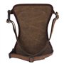 Xieben Canvas Drop Leg Sac pour Hommes Femmes Moto Vélo Multi-Purpose Cuisse Taille Fanny Pack Mens Voyage Équitation Pêche Rand
