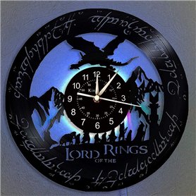 Horloge murale en vinyle