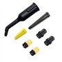 Szwaldaper Tête de buse d'arrosage à Brosse Fendue for Nettoyeur à Vapeur SC1/SC2/SC3/SC4/SC5 Kits de brosses Rondes for Nettoye