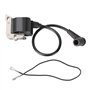 VDFNGFD Bobine d'allumage magnéto Compatible avec Les tronçonneuses Husqvarna 40 50 51 55 61 254 257 261 262 266 268 272 XP. Piè