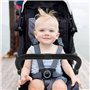 Guidon universel pour poussette de bébé - Angle réglable - Accoudoir amovible - Barre transversale - Accessoires pour poussette
