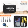 Dweyka Pistolet à Colle Chaude 75pcs Bâtons Chauffrage Rapide et Sûr Pistolet à Colle 20W, y Compris un Sac à Outils, Anti écoul