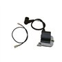 DNDJJM Bobine d'allumage magnéto Compatible avec Les tronçonneuses Husqvarna 50 51 55 254 257 261 262 266 268 272 XP. Pièces dét