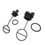 BWZJS Kit de Bouchon de Carburant d'huile, for Partner, pièces de Rechange de Moteur à Essence de tronçonneuse 350 351 370 371 3