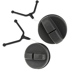 BWZJS 2 pièces/ensemble couvercle de porte de remplissage de carburant de tronçonneuse réservoir de gaz bouchon de remplissage d