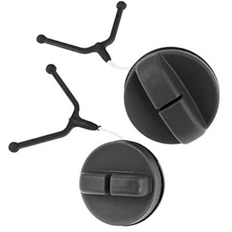 BWZJS 2 pièces/ensemble couvercle de porte de remplissage de carburant de tronçonneuse réservoir de gaz bouchon de remplissage d