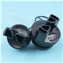 BWZJS Kit de Bouchon de Carburant d'huile, for Partner, pièces de Rechange de Moteur à Essence de tronçonneuse 350 351 370 371 3