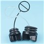 BWZJS Kit de Bouchon de Carburant d'huile, for Partner, pièces de Rechange de Moteur à Essence de tronçonneuse 350 351 370 371 3
