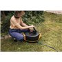 Fiskars Dévidoir XL, Set d'Arrosage Tout-en-1, Tuyau de 25 m, Tuyau à Enroulement automatique, Tuyau de taille universelle (Ø 13
