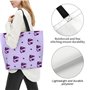 OBAOYY Blueberry Sac à Gâteau Réutilisable pour Femme Sac à Bandoulière Voyage Plage Shopping Travail Quotidien - Élégant Sac à 