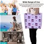 OBAOYY Blueberry Sac à Gâteau Réutilisable pour Femme Sac à Bandoulière Voyage Plage Shopping Travail Quotidien - Élégant Sac à 