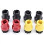 Yurefax Brosses de Nettoyage SC1 SC2 SC3 SC4 SC5 SC7 CTK10 Accessoires for Nettoyeur Vapeur Tête de buse d'arrosage Ronde de Rec