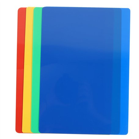 Milisten Lot de 4 tapis de jeu en pâte à modeler pour enfants - Planches à découper - Tapis de base coloré pour loisirs créatifs