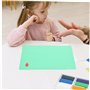 Milisten Lot de 4 tapis de jeu en pâte à modeler pour enfants - Planches à découper - Tapis de base coloré pour loisirs créatifs