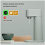 Mysoda : Pack Woody - Machine à eau pétillante fabriquée en composite de bois renouvelable, accompagnée d'une bouteille en PET Q