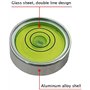 UMEI Niveau à bulle en aluminium 25 x 10 mm, niveau à bulle haute précision pour mesure horizontale