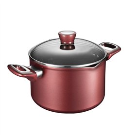 Marmite Pot en alliage d'aluminium soupe Double poignées Pot bébé Ménage Aliments Cuisine multi-usage non-bâton Marmite Faitout