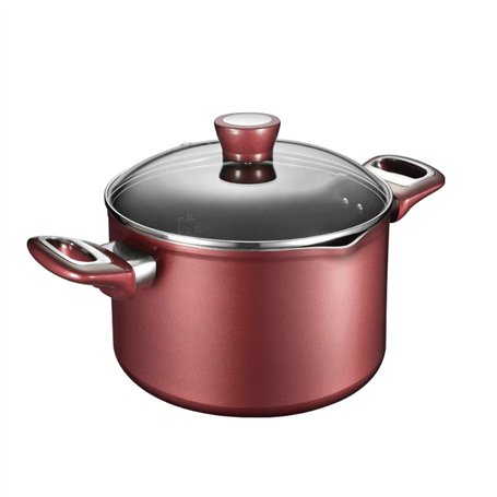 Marmite Pot en alliage d'aluminium soupe Double poignées Pot bébé Ménage Aliments Cuisine multi-usage non-bâton Marmite Faitout