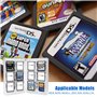 Mein HERZ 2 Pcs Boîte de Rangement Jeux Nintendo 28 en 1 Etui de Protection en Plastique Boîte de Rangement de Cartes de Jeu pou