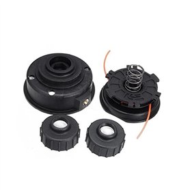 XEBRAD Kit de tête de Coupe à Double Fil avec Bobine Bump Feed for Tondeuse à Gazon Ryobi et Expand Bobine de Tondeuse à Gazon