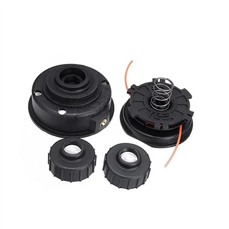 XEBRAD Kit de tête de Coupe à Double Fil avec Bobine Bump Feed for Tondeuse à Gazon Ryobi et Expand Bobine de Tondeuse à Gazon