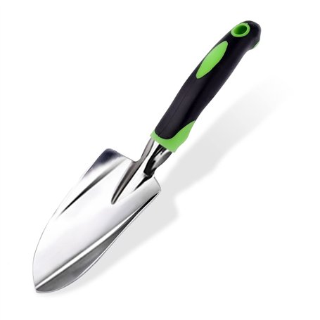Pelle jardinage Truelle de jardin Poignée ergonomique en caoutchouc antidérapant