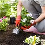Pelle jardinage Truelle de jardin Poignée ergonomique en caoutchouc antidérapant, plantoir jardinage pour plantation, transplant
