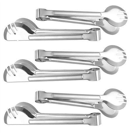 Pince de service en acier inoxydable 6 pièces