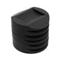 Lot de 6 patins antidérapants pour meubles - Noir