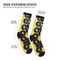 ALLiYa Chaussettes de compression pour disques vinyles et bandes vinyles pour homme et femme, pour la circulation athlétique, la
