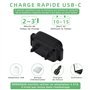Collier Anti Aboiement Chien, 4 Modes Son/Vibration/Choc Electrique, Réglable 8 Niveaux de Sensibilité, Rechargeable Contrôle An