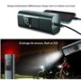 Compresseur à Air Portatif, 6000mAh Mini Pompe à Air Électrique, 150PSI Pompe a Velo Electrique, Compresseur avec Affichage Numé