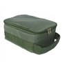 XUSANSO Moulinet de pêche Tackle - Sac de pêche étanche - Porte-canne portable - Sac de rangement avec 3 séparateurs réglables p