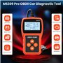 DAZONE OBD2 Outil Diagnostic Voiture, Universel OBD2 Diagnostic Françai, Lecteur de Code d'erreur de Moteur, Outils Diagnostics 