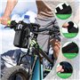 Porte Bidon Vélo en Tissu Oxford de Grande Capacité, Porte Gourde Vélo avec Bandoulière Réglable, Porte-Bouteille d'eau pour Vél