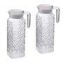 F Fityle Paquet de 2 Pichets de 110cl avec Couvercle