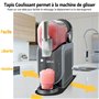 Tapis Coulissant pour Ninja SLUSHi Machine à Boissons Glacées Plateau Coulissant pour Ninja FS301EU Tapis Glissement pour Déplac