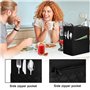 Housse pour Ninja SLUSHi Machine à Boissons Glacées, Housse de Protection Anti-poussière étanche Plusieurs Poches pour Ninja FS3