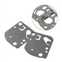 Kit de réparation de diaphragme de carburateur, 2 pièces, for carburateurs Ruixing Ryobi Homelite, outils de jardinage