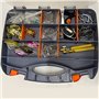Boîte de rangement latérale pour leurres TOPIND vis clous outils boîte de transport boîte de pêche boîtes de rangement