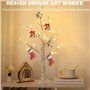 USB/Batterie Arbre Lumineux en B
