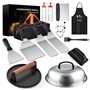 16 Pièces Ustensiles Barbecue Acier Inoxydable