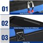 WORKPRO Sac à Outils avec Grande Capacité et Fond Dur Sac Porte-outil 40 cm